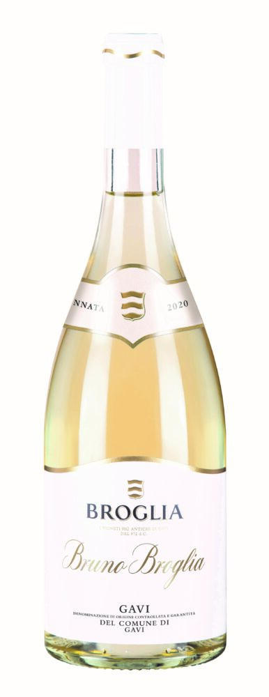 Bruno Broglia Gavi 2020 bottle