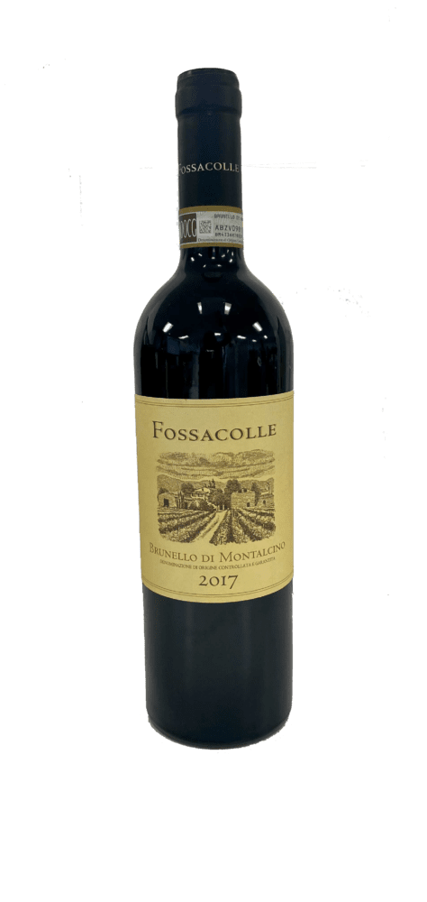 Fossacolle Brunello di Montalcino wine bottle