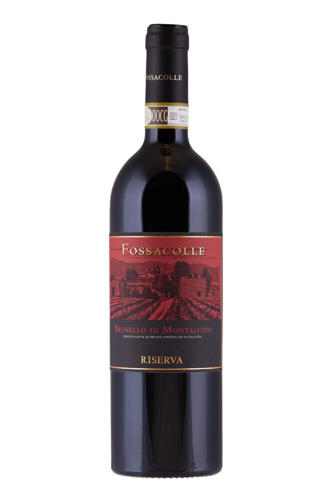 Fossacolle Brunello di Montalcino wine bottle