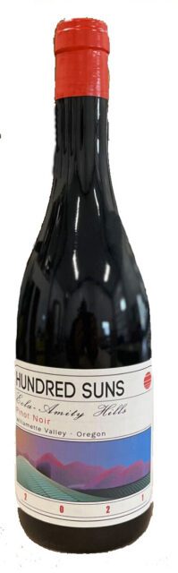 Hundred Suns Pinot Noir Eola-Amity AVA