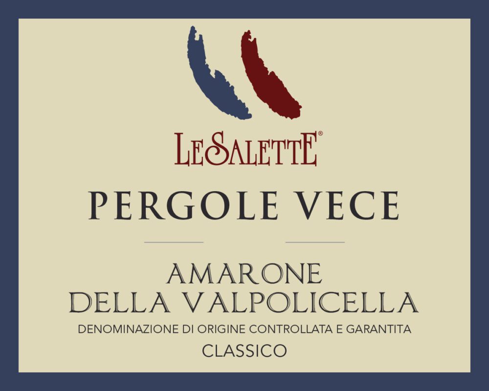 Amarone Valpolicella wine label