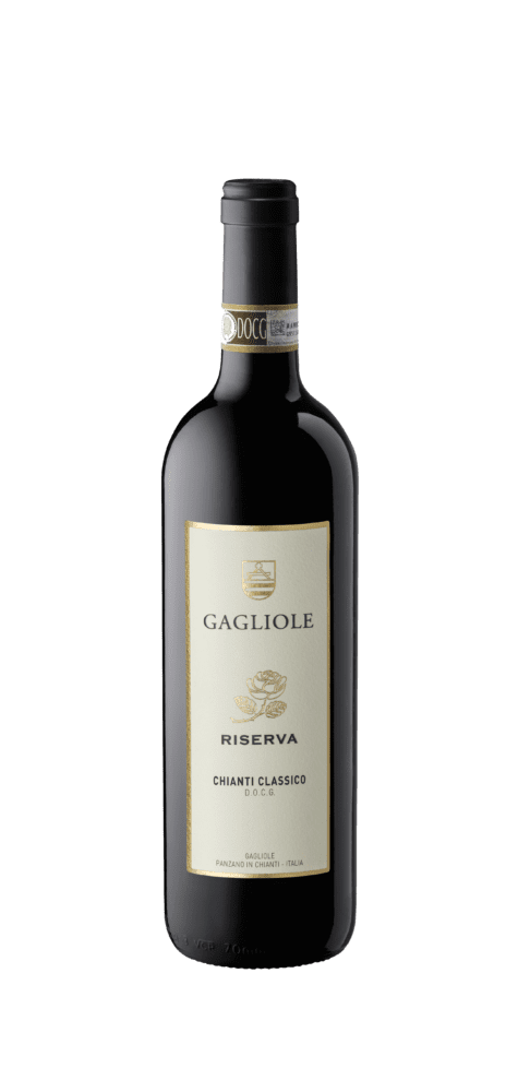 Gagliole Chianti Classico red wine bottle