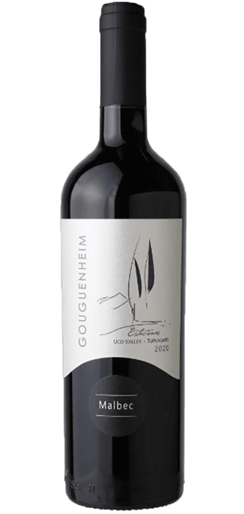 Bottle of Malbec red wine
