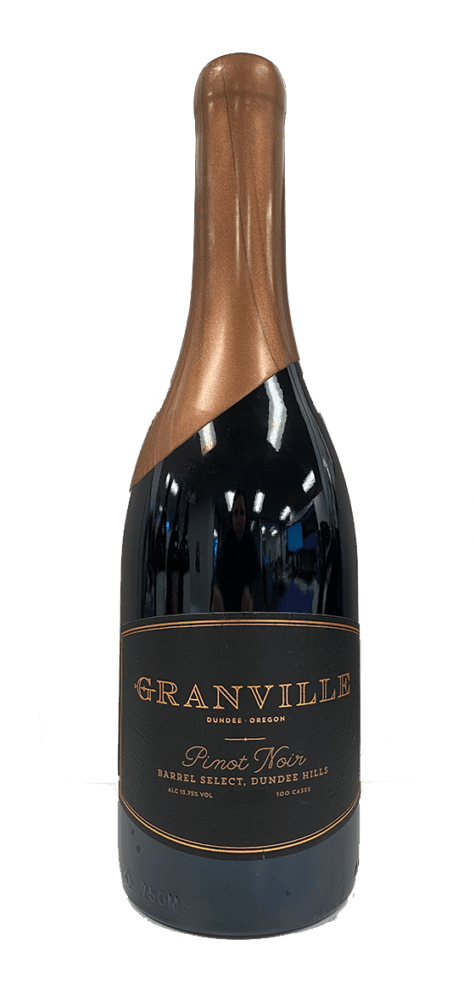 Granville Pinot Noir wine bottle