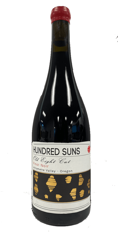Hundred Suns Pinot Noir wine bottle
