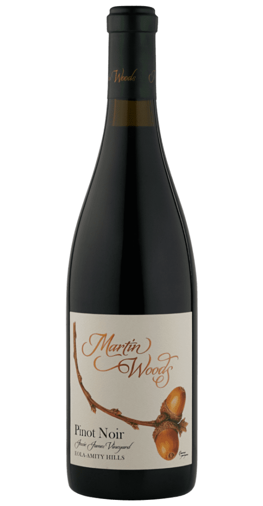 Martin Woods Pinot Noir wine bottle