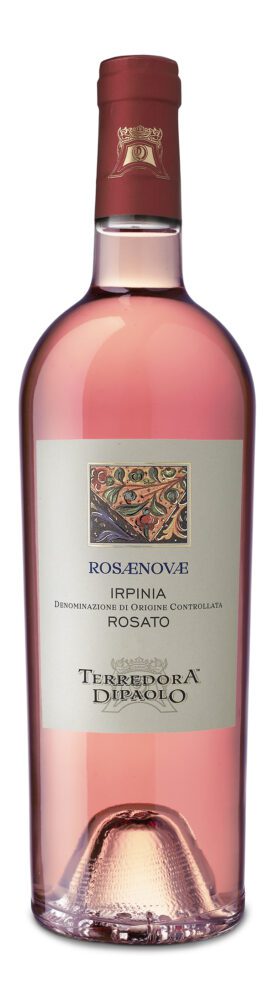 Irpinia Rosato elegant pale pink bottle