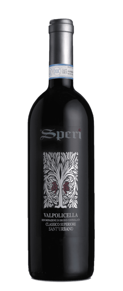 Bottle of Valpolicella red wine