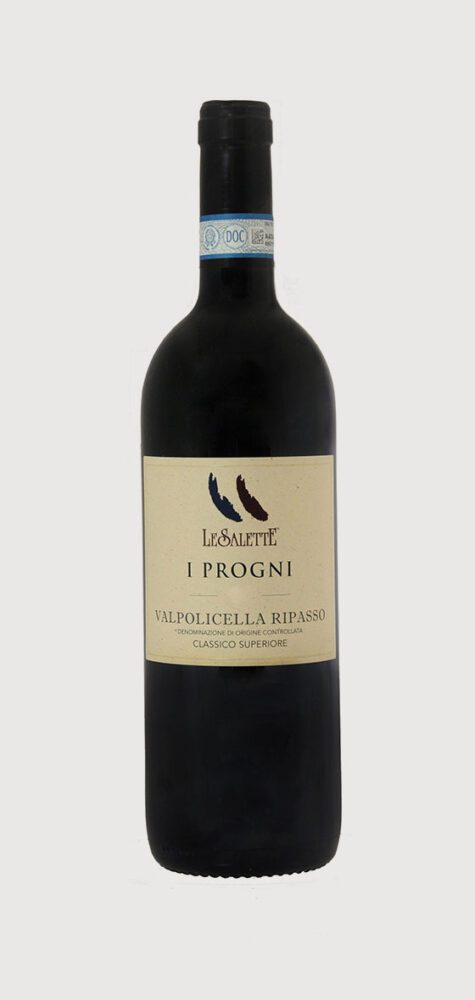 Bottle of Valpolicella Ripasso red wine.