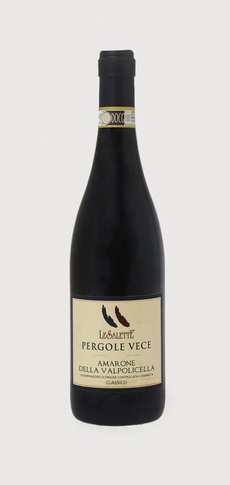 Wine bottle of Amarone della Valpolicella.
